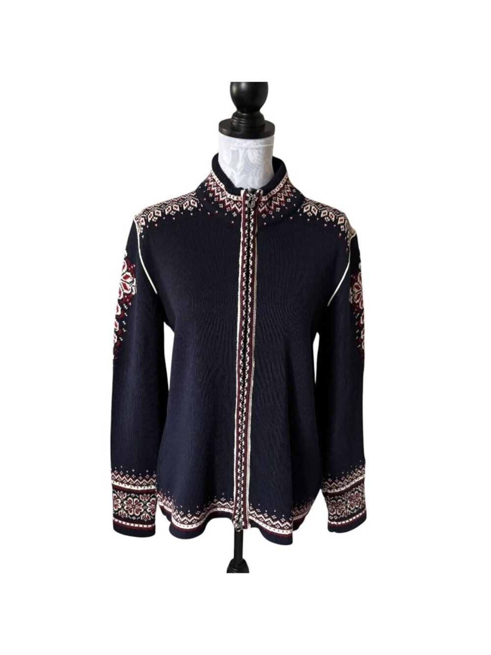 Dale of Norway 140th Anniversary Womens Jacket Full Zip Large